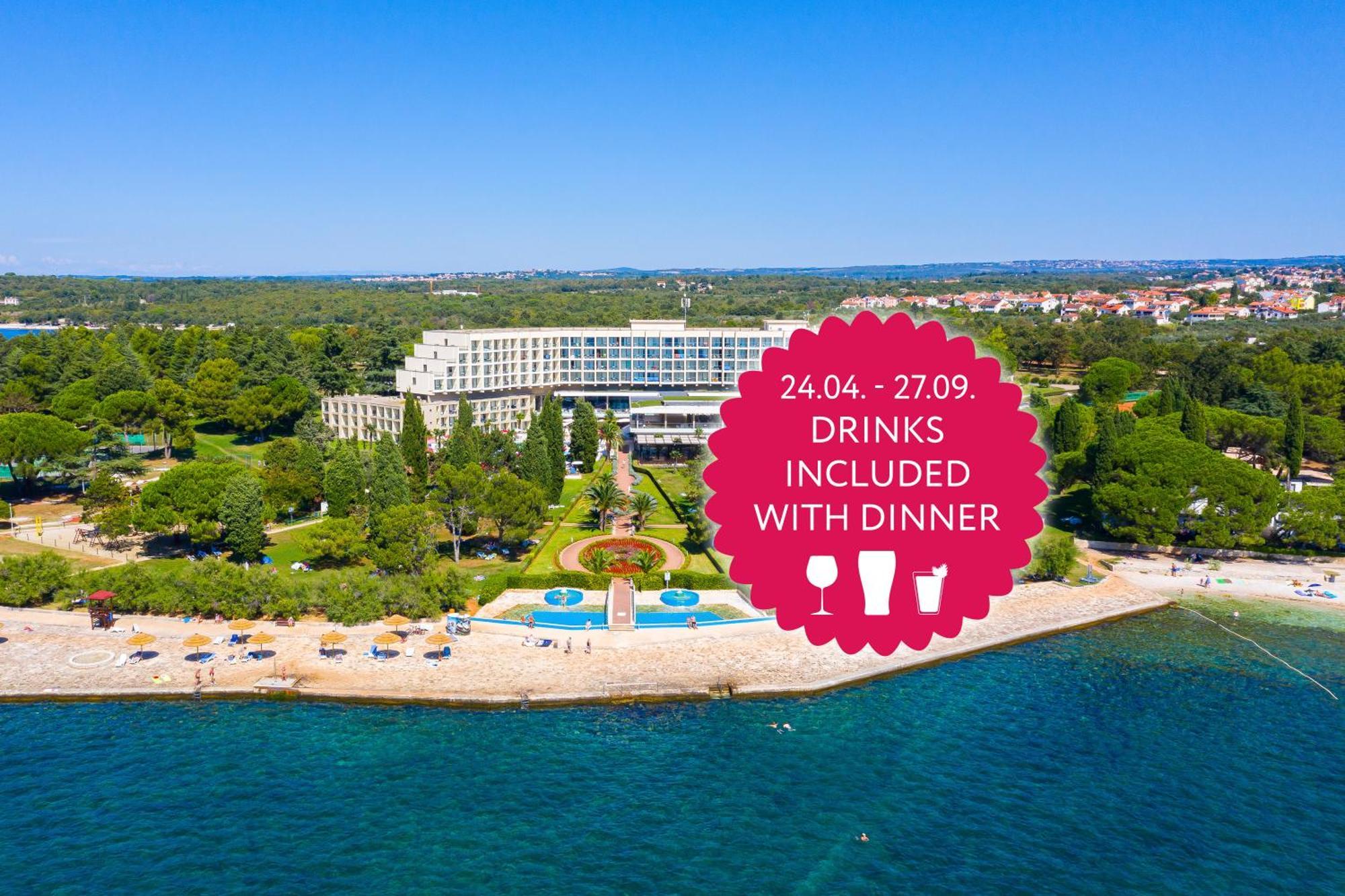 Hotel Materada Plava Laguna Poreč Exterior foto